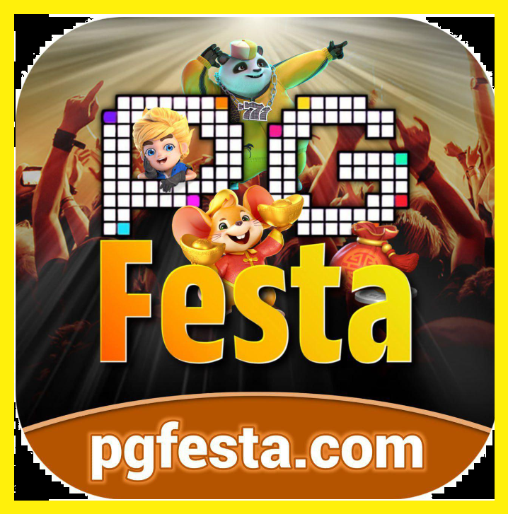 Imagem promocional da PGFESTA mostrando a plataforma e suas vantagens